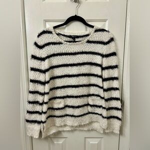 Striped crewneck